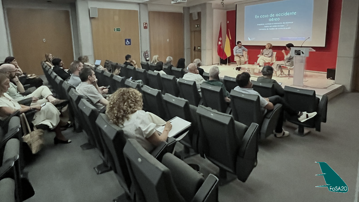 I Conferencia sobre Comunicación en una tragedia aérea