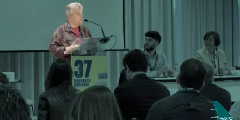 Pilar Vera en el 37º Congreso de USCA: Cultura Preventiva y Seguridad Aérea